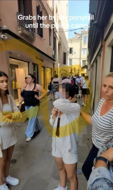 Turis AS yang marah menarik kuncir kuda seorang ‘copet’ Venesia setelah melacak remaja yang menggunakan fitur ‘Cari Teman Saya’ di AirPods